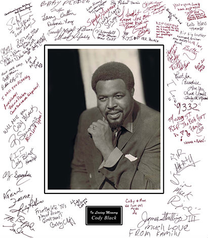 Autographed photo of Louis Armstrong